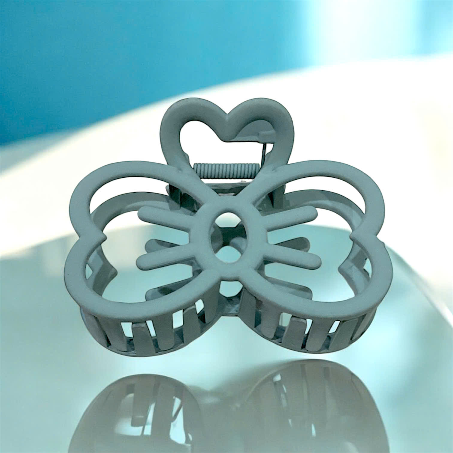 T5.Kẹp tóc hình nơ dễ thương 9cm