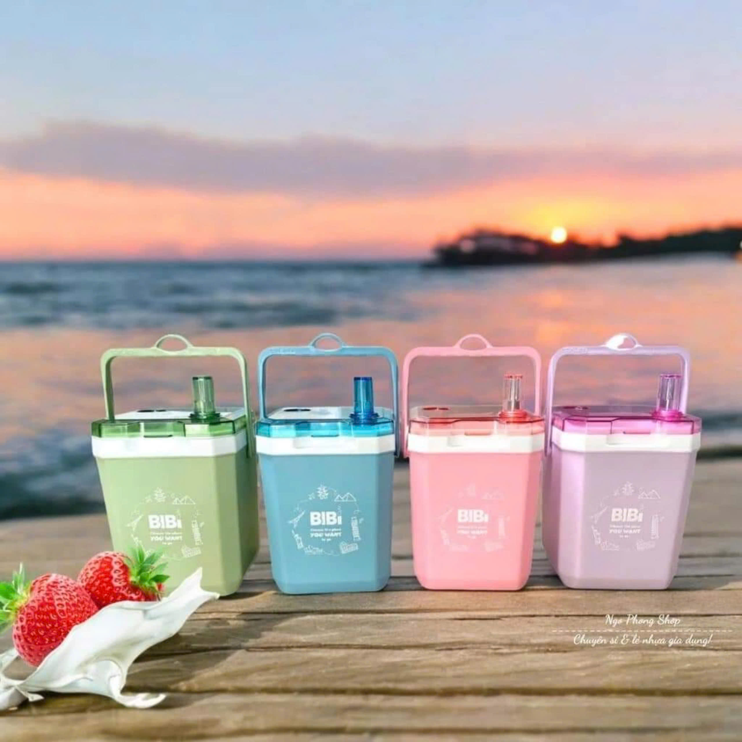 Bình Đá Vuông BIBI 1.2L