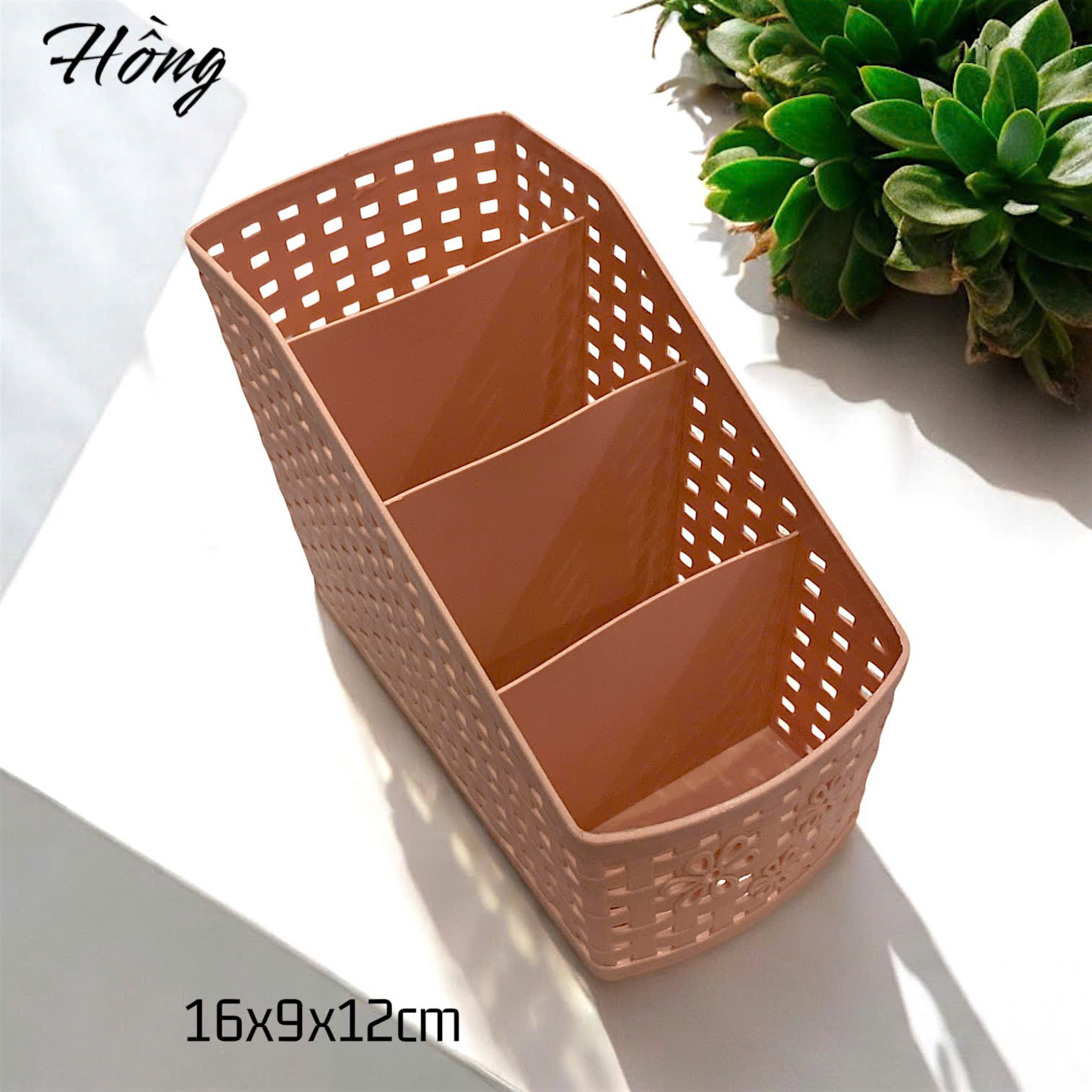 Khay 4 ngăn đa năng đựng văn phòng phẩm