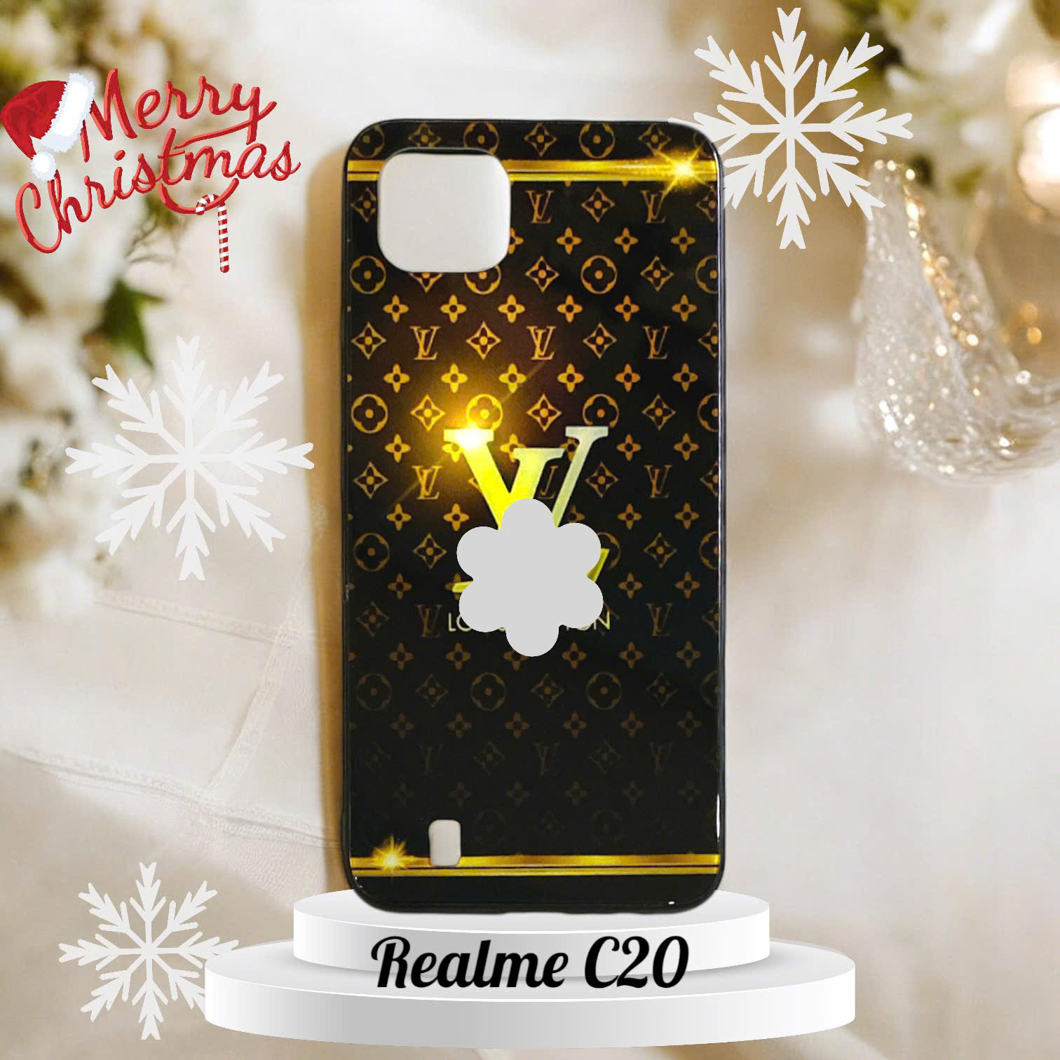 Ốp Lưng Điện Thoại Kính Cho Realme
