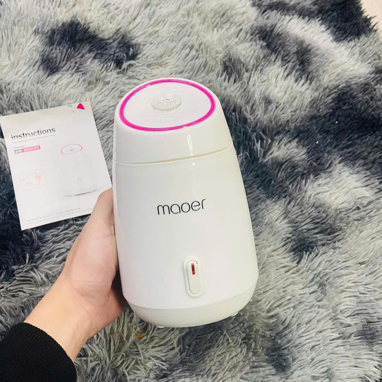 CT3. Dụng Cụ Xông Hơi Nước Mini Maoer 2 in 1