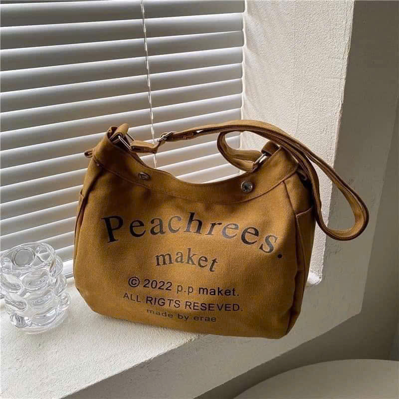 Túi vải đeo vai Peachrees 29x24x13,5cm