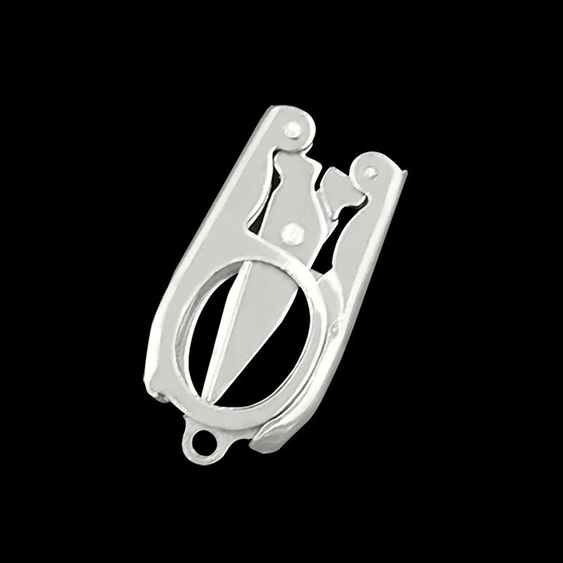Kéo gấp inox, kéo du lịch nhỏ, kéo cắt móng tay 8cm (gấp 4cm)