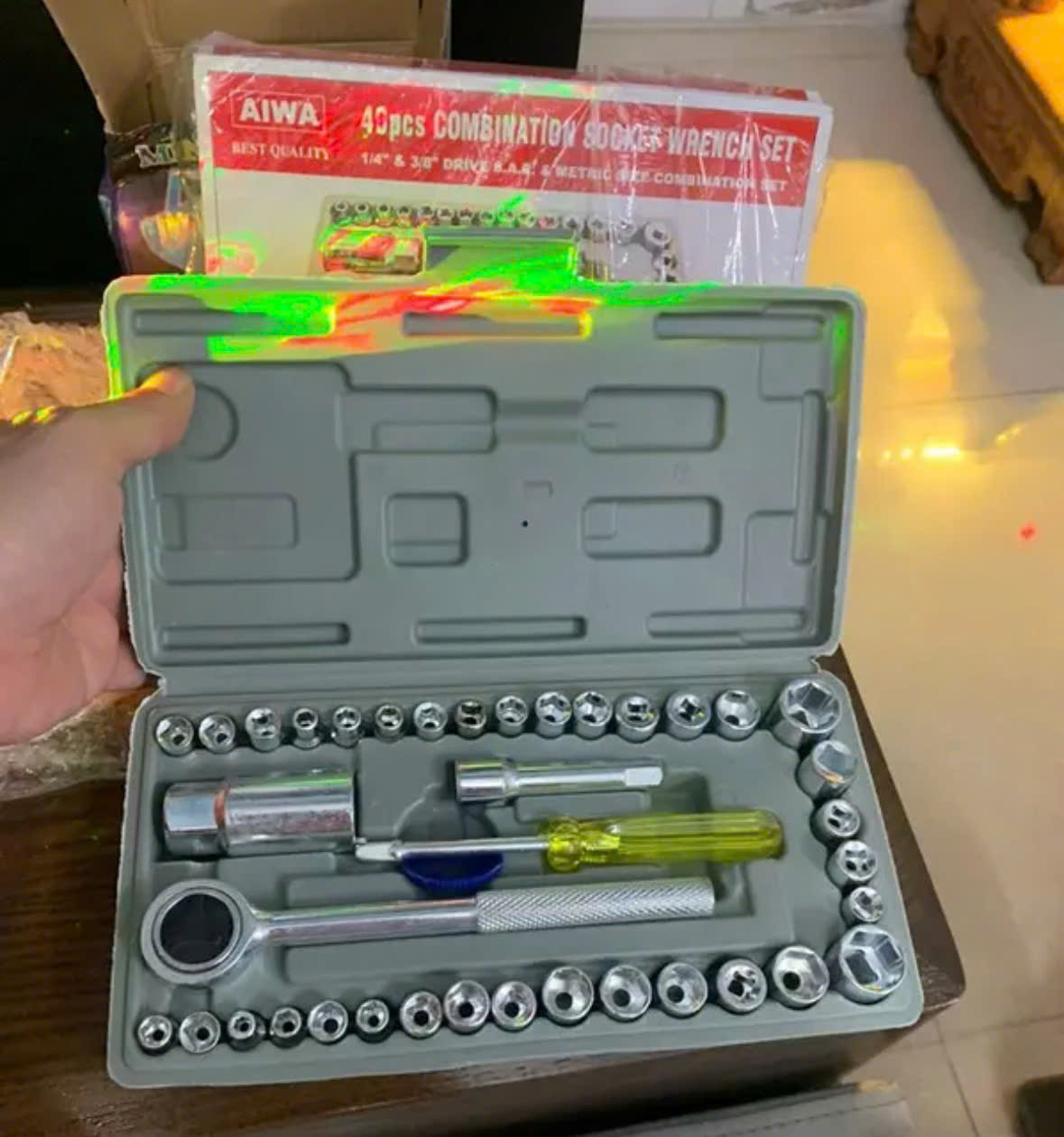 Hộp dụng cụ sữa chữa đa năng 40 chi tiết