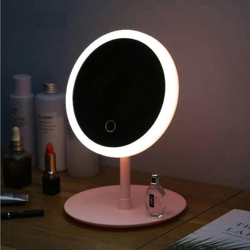 NTCT1. Gương led trang điểm cảm ứng cao cấp 28x17,5cm