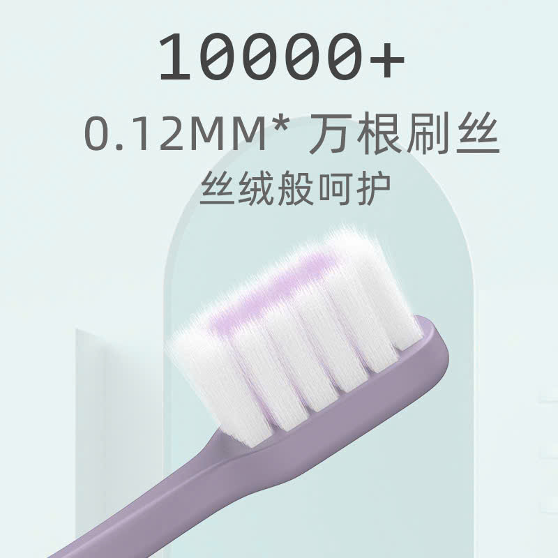 B8. Sét 2 bàn chải kèm cạo lưỡi COBQB