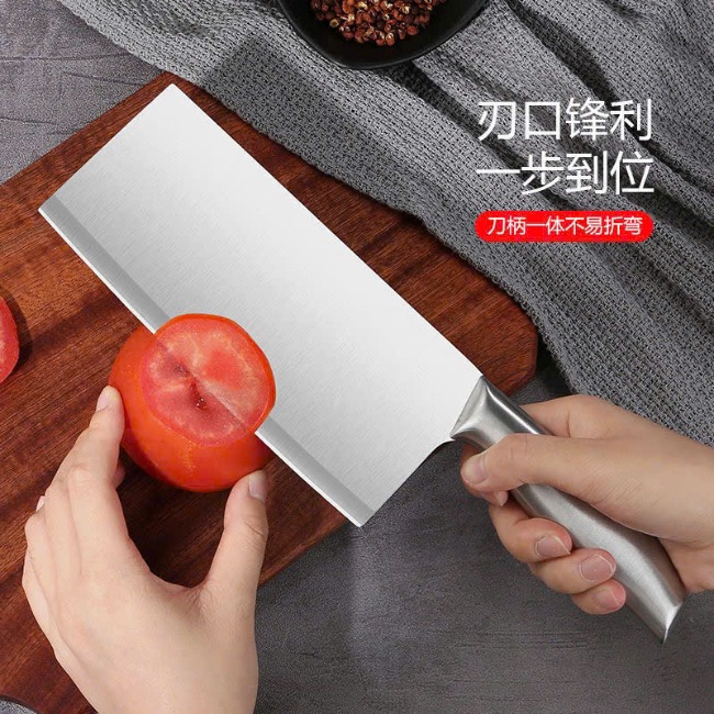 TB. Dao Chặt Cán Inox Japan 28 (18+10)x7,5cm No.949