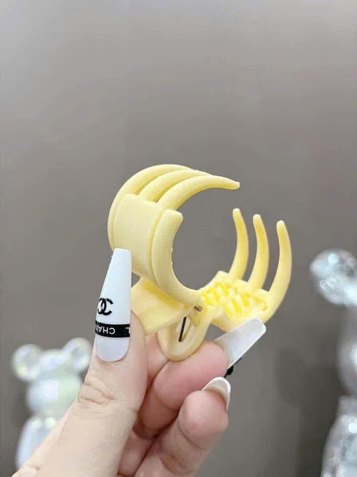 T1.Kẹp Tóc Càng Cua 6 Răng 4x3cm