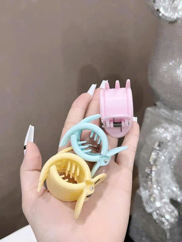 T1.Kẹp Tóc Càng Cua 6 Răng 4x3cm