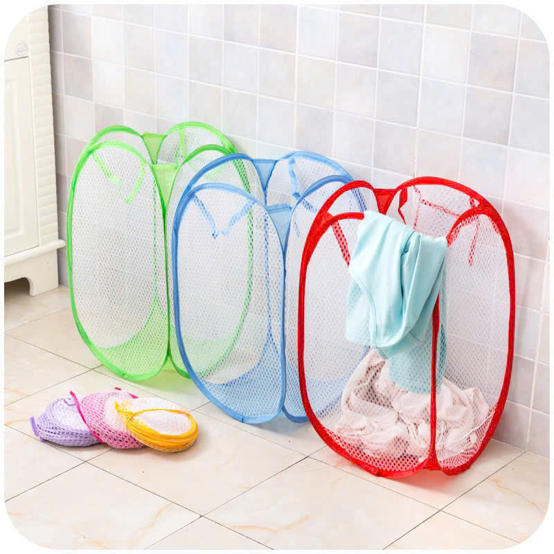 Túi Lưới/Giỏ Đựng Đồ Đa Năng Gấp Gọn Siêu Tiện Lợii 30x30x40cm