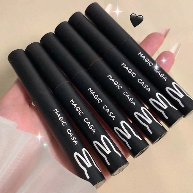 16.3 Set 3 son kem thỏ đen MAGIC CASA Dark Rabbit Lip Clay