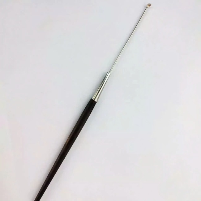 Dụng cụ lấy ráy tai inox cán đen