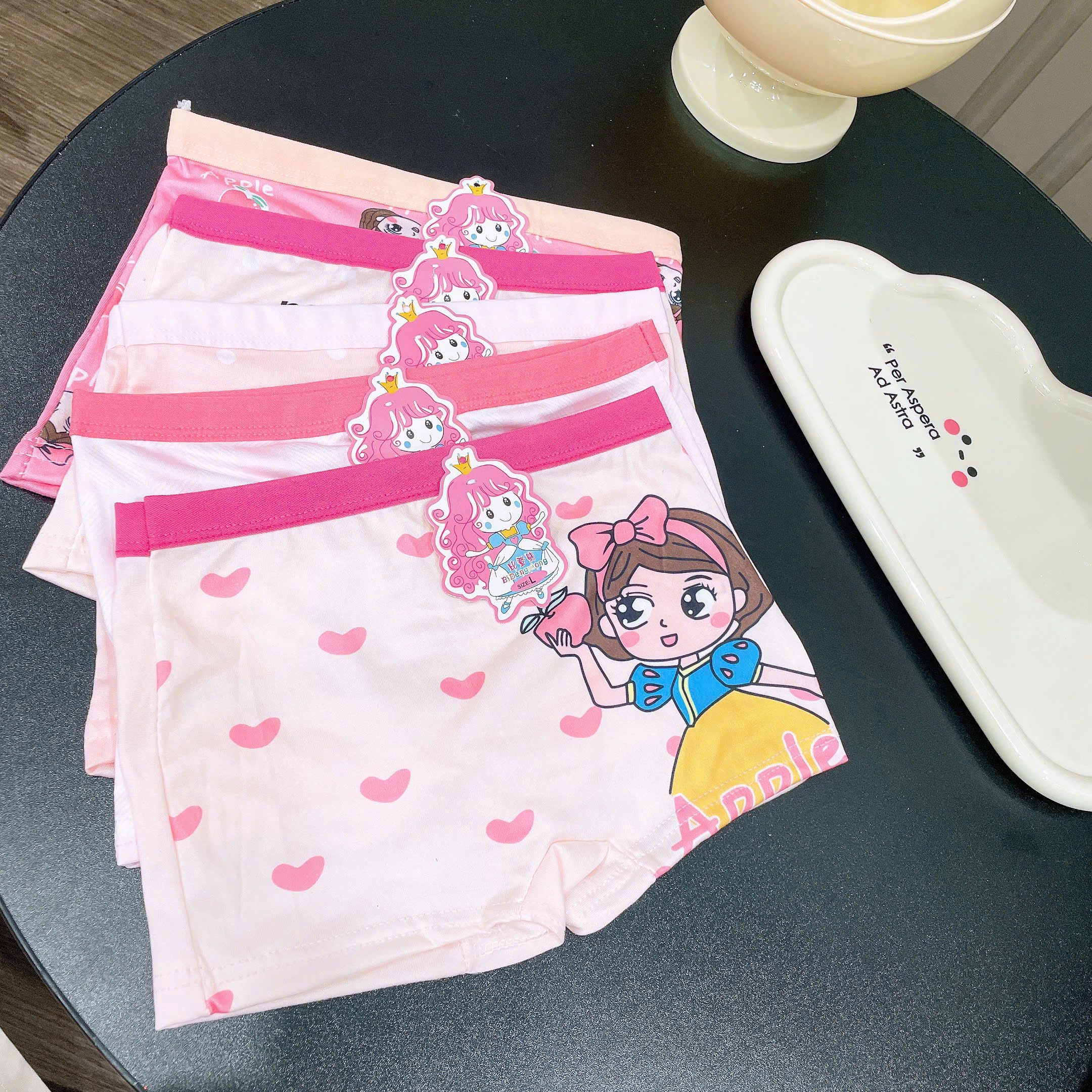 Set 3 Quần Chip Họa Tiết Công Chúa Bidengxiong size L