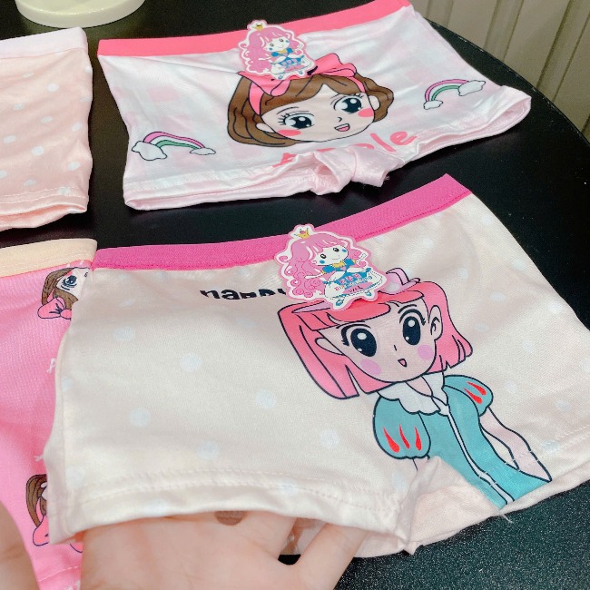 Set 3 Quần Chip Họa Tiết Công Chúa Bidengxiong size L