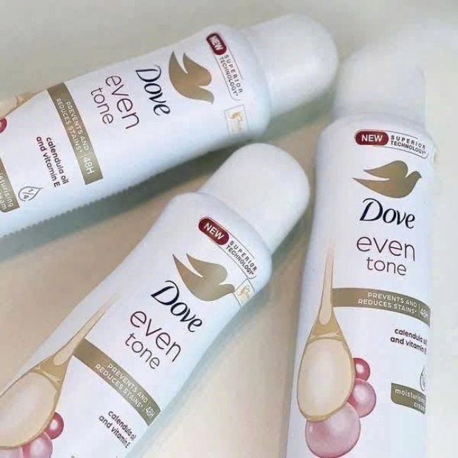 13.11Xịt Khử Mùi Dove Dưỡng Da Mềm Mịn 48H 150ml