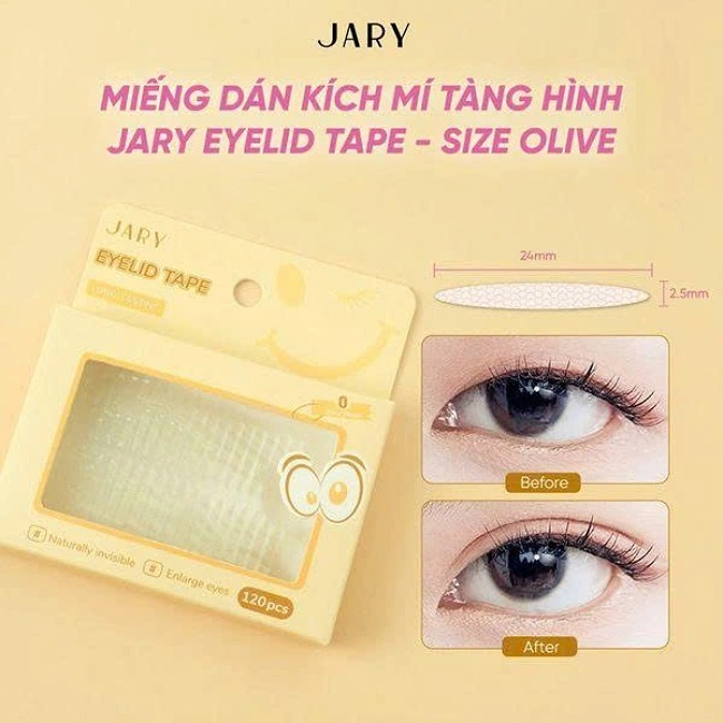 14.6 Miếng dán kích mí tàng hình JARY