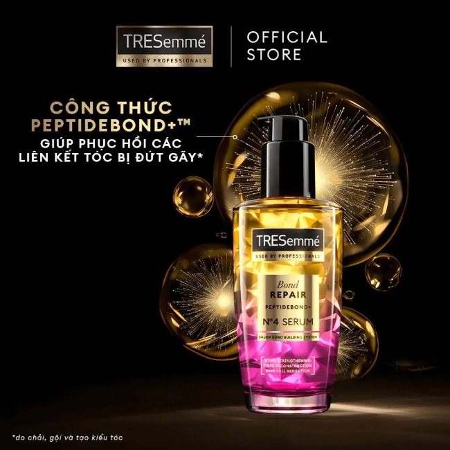 B4. Serum Dưỡng Tóc Giảm Gãy Rụng Cho Tóc Hư Tổn TRESemmé Bond Repair Serum 100ml