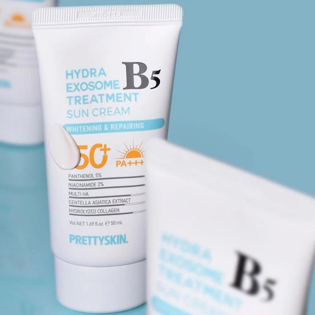 Kem Chống Nắng Prettyskin Hydra B5 Exosome Treatment Sun Cream SPF 50+/PA 50ml