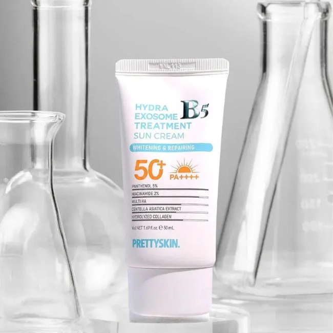 Kem Chống Nắng Prettyskin Hydra B5 Exosome Treatment Sun Cream SPF 50+/PA 50ml