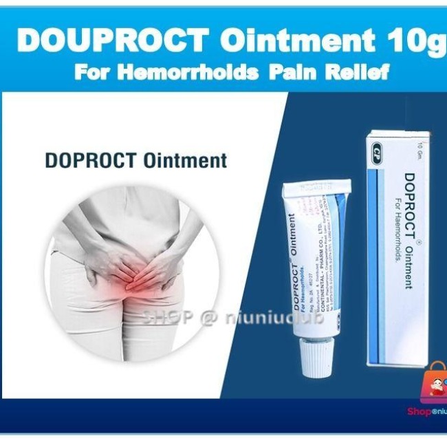 14.10 [TL]Kem Bôi Trị Trĩ DOPROCT OINTMEN 10g