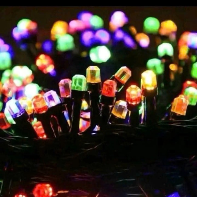 Dây đèn led 7 màu trag trí 30m