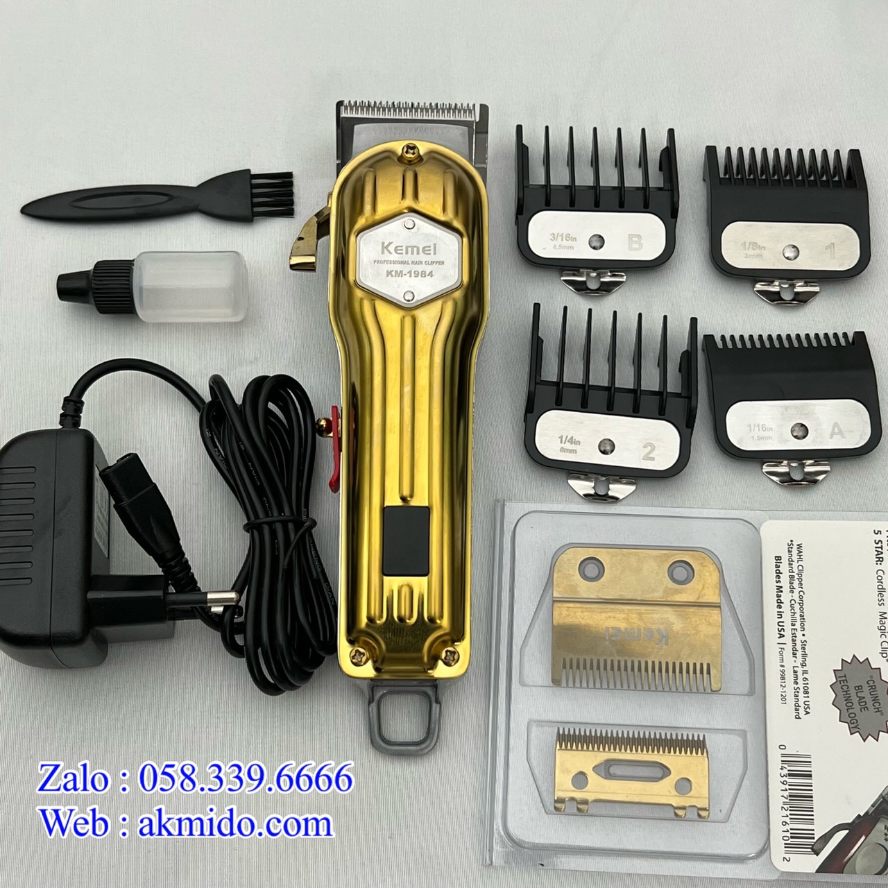 TÔNG ĐƠ CẮT TÓC KEMEI 1840
