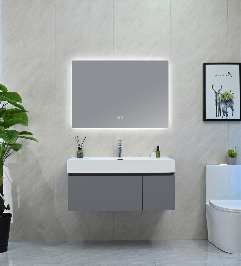 SP-5692G Bộ tủ phòng tắm nhựa PVC Resin Lavabo cao cấp SELTA