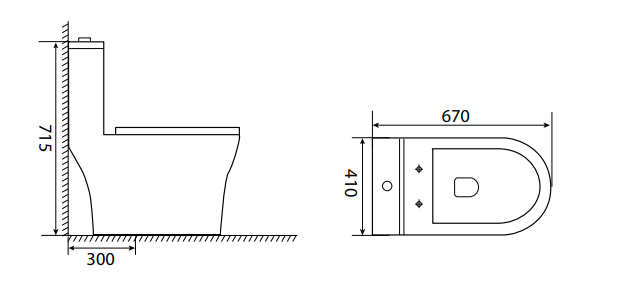 ST-169 Bồn cầu SELTA liền khối