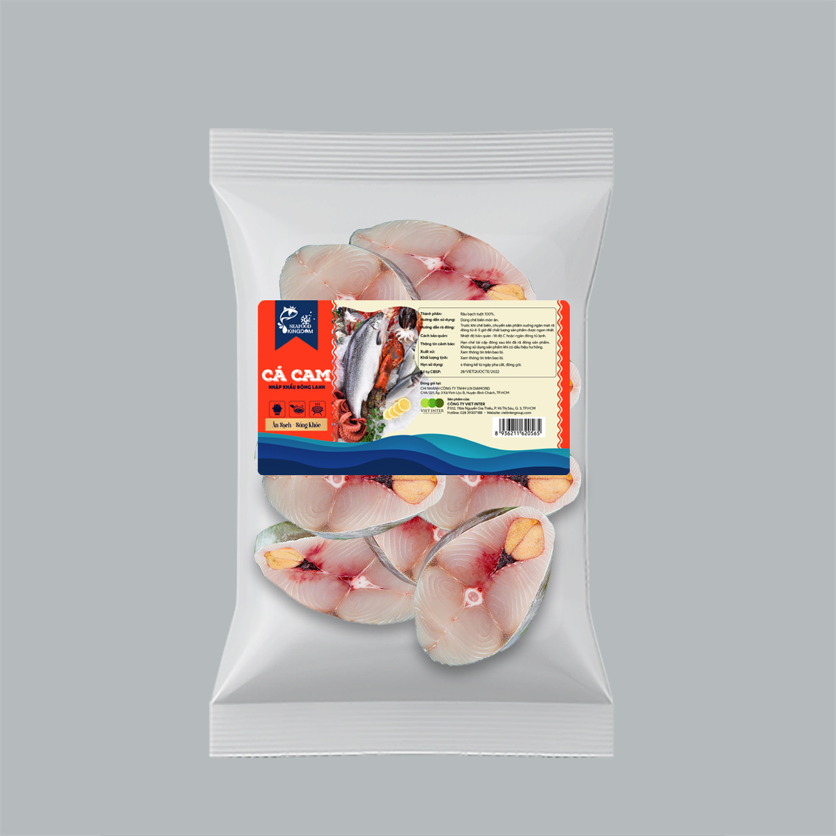 Cá cam nhập khẩu đông lạnh Seafood Kingdom (khay 500g) – Hàn Quốc