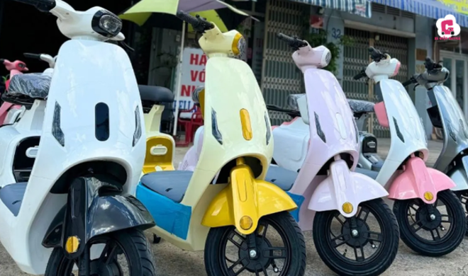 [HOT] 5 mẫu xe đạp điện màu hồng cute, được phái nữ yêu thích nhất 2025