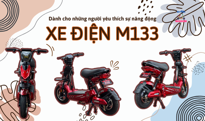 Dành cho những người yêu thích sự năng động - xe điện M133