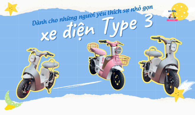 Dành cho những người yêu thích sự nhỏ gọn - xe điện Type 3