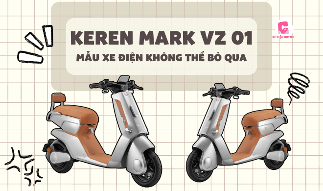 Keren Mark VZ 01 - Mẫu xe điện không thể bỏ qua