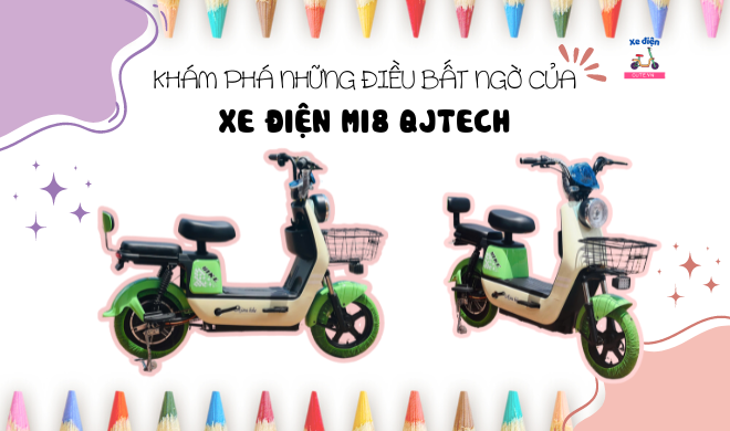 Khám phá những điều bất ngờ của xe điện Mi8 QJTech