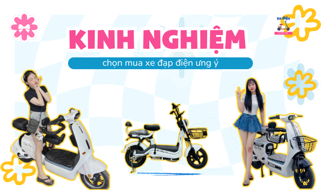 Kinh nghiệm chọn mua xe đạp điện ưng ý