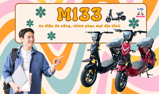 M133 - Xe điện đa năng, chinh phục mọi địa hình