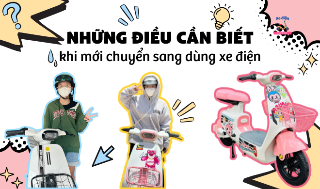 Những điều cần biết khi mới chuyển sang dùng xe điện
