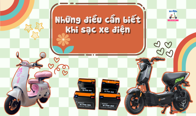 Những điều cần biết khi sạc xe điện