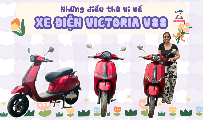 Những điều thú vị về xe điện Victoria V88