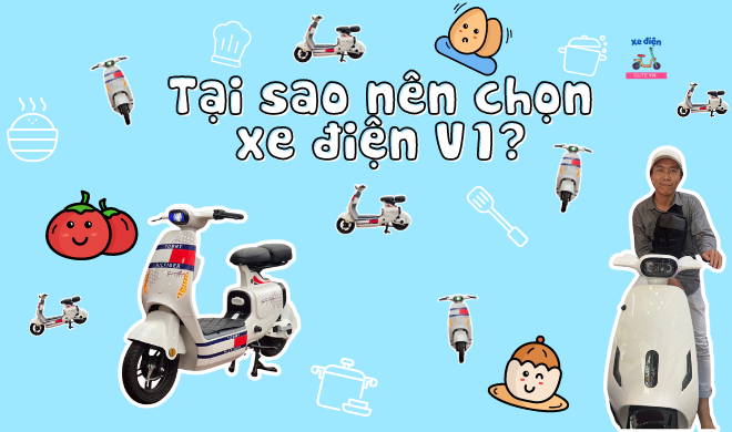 Tại sao nên chọn xe điện V1?