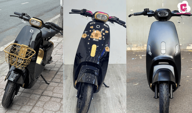 TOP 2 mẫu xe đạp điện màu xanh dương thời trang, nên mua 2025