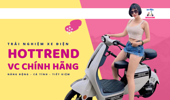 Trải nghiệm xe điện Hottrend VC: Năng động, cá tính và tiết kiệm