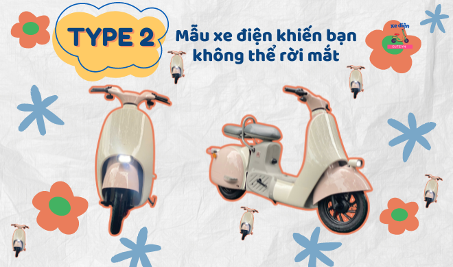 Type 2 - Mẫu xe điện khiến bạn không thể rời mắt