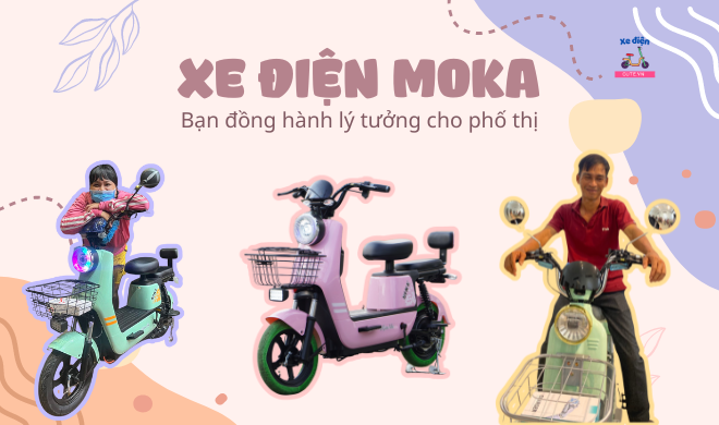 Xe điện Moka - Bạn đồng hành lý tưởng cho phố thị