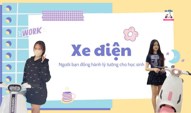 Xe điện - Người bạn đồng hành lý tưởng cho học sinh