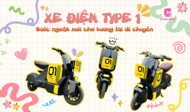 Xe điện Type 1 - Bước ngoặt mới cho tương lai di chuyển