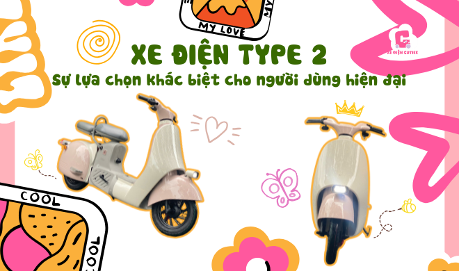 Xe điện Type 2 - Sự lựa chọn khác biệt cho người dùng hiện đại