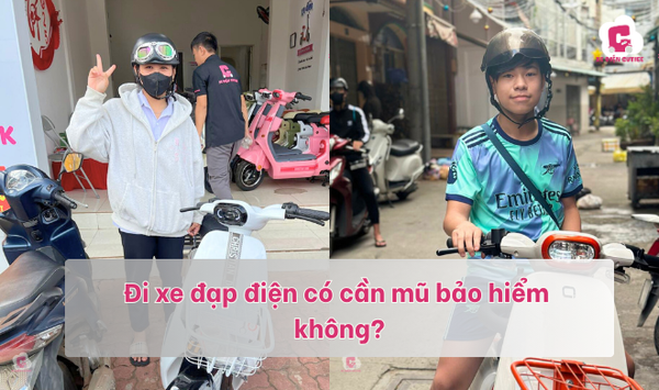 Giải đáp thắc mắc đi xe đạp điện có cần mũ bảo hiểm không? 