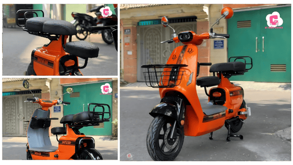 V1 Plus là mẫu xe đạp điện có thiết kế thời thượng, phá cách