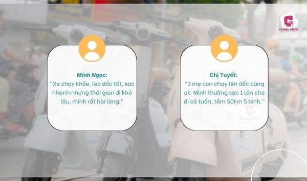 Đánh giá của khách hàng với dòng xe máy điện cho học sinh nữ cấp 2 Lihaze V3